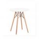 Oliver White 80 cm Round Dining Table