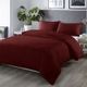 Royal Comfort Blended Bamboo Quilt Cover Sets - Malaga Wine - Queen