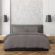 Royal Comfort 1500TC Cotton Rich 6 Piece Complete Bedding Set Queen - Dusk Grey