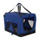 Portable Soft Dog Cage Crate Carrier XL BLUE