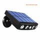 Solar Lights Outdoor Motion Sensor,Fence Light Solar Power 360 Adjustable Garden Light IP65 Waterproof Outdoor