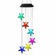 Solar  Starfish Wind Chimes  LED Hanging Windchimes String Lights Color-Changing WaterproofOutdoor