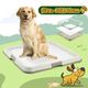 Pet Dog Pee Pad Holder Indoor Puppy Potty Training Tray Portable Trainer 60x60cm