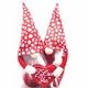Valentine Day Decor Doll Red Heart Printed Gnome Plush Toy Ideal Gifts for Girlfriend