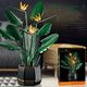 Block BRICK Botanical Collection Bird of Paradise compatible with 10289