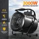 Industrial Fan Heater Electric 2 in 1 Portable Hot Air Blower Carpet Dryer for Workshop Warehouse Shed SAA 3000W