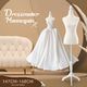 Mannequin Female Manikin Torso Dress Form Display Stand Dressmakers Dummy Tripod Base 147-168cm Beige