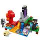 Minecraft The Ruined Portal Building Kit for Kids, Includes Steve and a Wither Skeleton,(404 Pieces)
