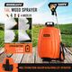 Garden Weed Sprayer Trolley Backpack Electric Battery Powered Lawn Pump Spraying Portable Lithium 16L