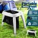 Portable Camping Toilet Seat Folding Travel Porta Potty Chair with Bags