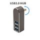 Universal USB Hub 3 Port USB 3.0 Charger High Speed Mini Hub Socket Splitter