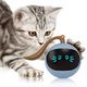 Cat Toys 360 Self-Rolling Ball Interactive Toys Cat Wand USB Charging Toys Hunting Exercise