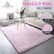 Large Fluffy Shaggy Rug Area Floor Mat Living Room Bedroom Carpet Grey 200x300CM