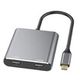 USB 3.0 to Dual HDMI Adapter - USB Type-C to HDMI Dual Monitor Display Adapter