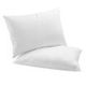 Bedding Pillow Duck Feather Down Pillows Twin Pack Standard Size Hotel