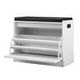 Shoe Cabinet Bench Shoes Storage Cupboard Footwear Stand White