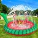 watermelon Inflatable Splash Pad Sprinkler for Kids, 65" for 2-5 Years Old Boys Girls Summer Outdoor Game Water Toys
