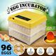 Petscene 96 Eggs Incubator Automatic Egg Hatcher Digital Hatching Brooder Temperature Humidity Control Turner LED Display