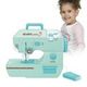 Sewing Machine Toy Sewing Kit for children from 8 to 12 years old Interesting Educational Toy Suitable for Kid And Beginners Travel Gift Color Green
