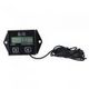 LUD Digital Engine Tach Tachometer Hour Meter Gauge Resettable Inductive for Racing Motorcycle