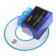 1.5 Super Mini ELM327 Bluetooth OBD2 OBD-II CAN-BUS Diagnostic Scanner Tool