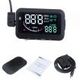 ifound Updated 2nd Gen Car HUD Vehicle-mounted Head Up Display System OBD ?? Universal Overspeed Warning