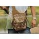 Outdoor Sports Multifunction Lure Bag Fishing Rod Tackle Bag Waist Pack Camping Hiking Moutaineering Earth ACU