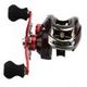 12BB 6.3:1 Right Hand Bait Casting Fishing Reel 10Ball Bearings + One-way Clutch High Speed Red