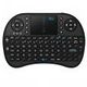 LUD 2.4G Rii Mini i8 Wireless Keyboard with Touchpad for PC Pad Andriod TV Box Black