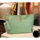 Women PU Leather Messenger Handbag Shoulder Bag Green