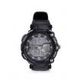 ALIKE AK1391 Sports 50m Water Resistant Quartz Digital Wrist Watch - Black + White