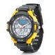 AK1272 Sports Diving Analog Digital Watch w/ EL Backlit / Stopwatch / Alarm Clock - Black + Yellow