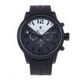 SPEATAK Men's Decorative 3-Dials Quartz Wrist Watch w/ Calender Display Black