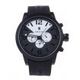 SPEATAK SP9042G Men's Decorative 3-Dial Quartz Analog Wristwatch - Black + White