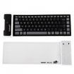 Mini Wireless Bluetooth Foldable Keyboard Tensile USB Cable PC/IPHONE