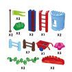 Zoo Animal Block Play Toys Set 170 Pieces