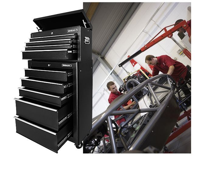 9 Drawer Lockable Roller Tool Box Crazy Sales