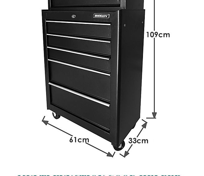 9 Drawer Lockable Roller Tool Box Crazy Sales