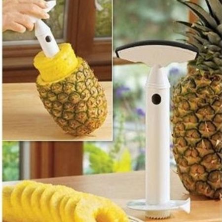 LUD Kitchen 3-in-1 Tool Fruit Pineapple Corer Slicer Peeler Cutter Kitchen Utensil Gadget