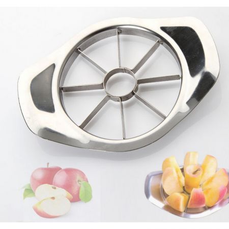 LUD Stainless Steel Apple Slicer Corer Fruit Cutter