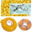 LUD Kitchen Tool Peeler Doughnut Shaped Washable Corn Thresher Peeler