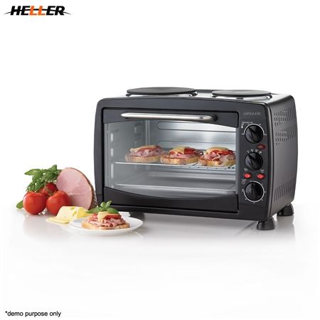 28L Heller Electric Oven with Hot Plates