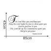 BLESSING LANGUAGE Removable Art Wall Sticker