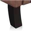 Brown Wingback Lounge Chair