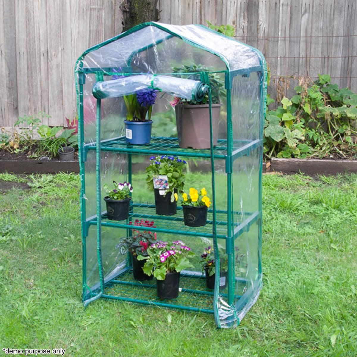 3 Tier Steel Frame Greenhouse