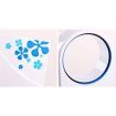 LUD Fashion Style Lovely Mini USB Bladeless Fan for Students and Children Blue