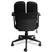 Ergonomic Split Back Chair without Headrest