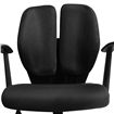 Ergonomic Split Back Chair without Headrest