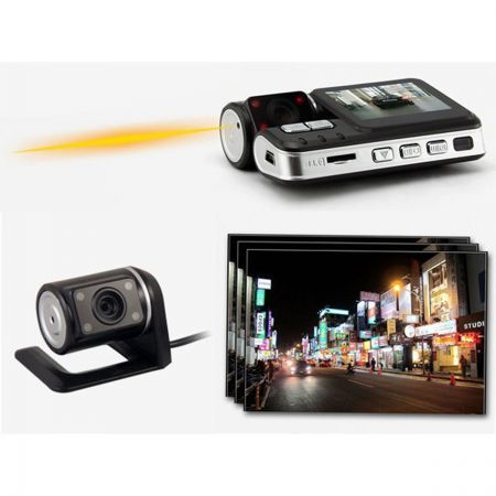 HD Dual Lens 1080P DVR Dashboard Car Vehicle Camera Video Recorder Cam G-sensor