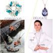 White K Butterfly Brooch w/ Swarovski Crystallized Style Opal Jewellery